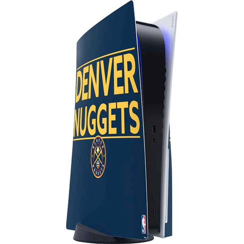 NBA Denver Nuggets Standard - Light Blue PlayStation PS5 Skins