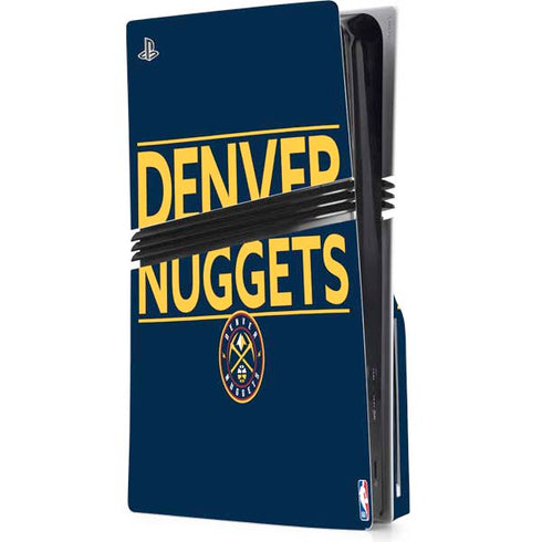 NBA Denver Nuggets Standard - Light Blue PlayStation PS5 Skins