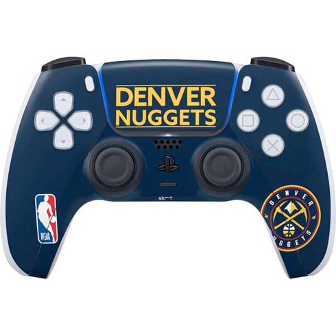 NBA Denver Nuggets Standard - Light Blue PlayStation PS5 Skins