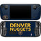 NBA Denver Nuggets Standard - Light Blue Steam Deck Handheld Gaming Computer OLED Skin