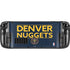 NBA Denver Nuggets Standard - Light Blue Steam Deck Handheld Gaming Computer Skin