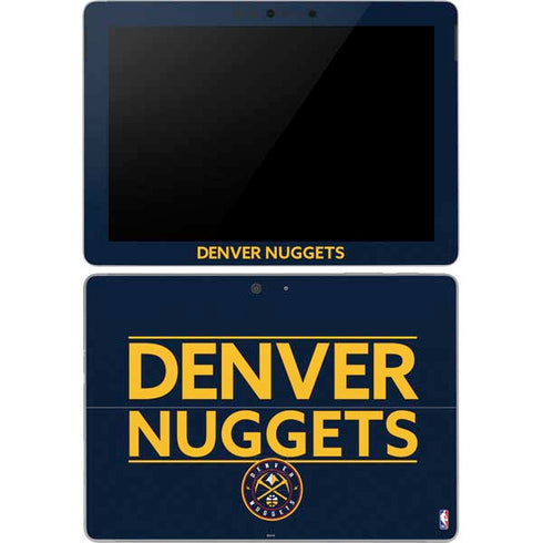 NBA Denver Nuggets Standard - Light Blue Surface Go Skin