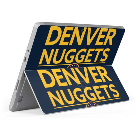 NBA Denver Nuggets Standard - Light Blue Surface Go Skin