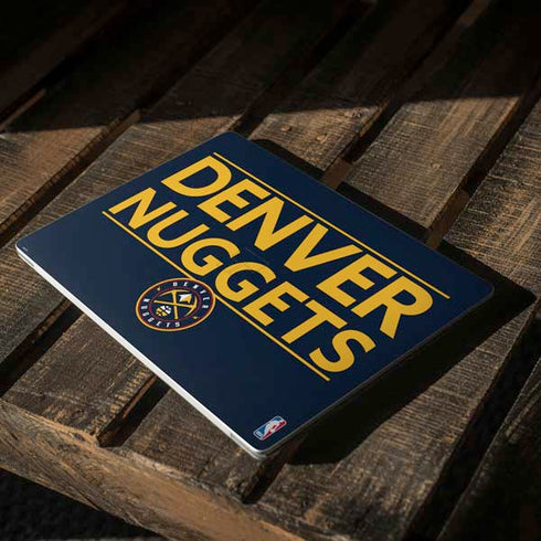 NBA Denver Nuggets Standard - Light Blue Surface Laptop 2 Skin