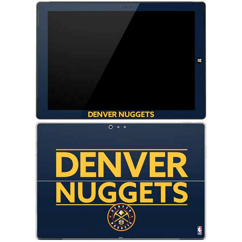 NBA Denver Nuggets Standard - Light Blue Surface Pro 3 Skin