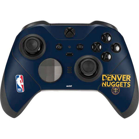 NBA Denver Nuggets Standard - Light Blue Xbox Elite Wireless Controller Series 2 Skin
