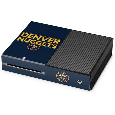 NBA Denver Nuggets Standard - Light Blue Xbox One Console Skin