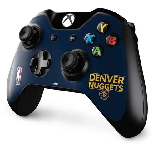 NBA Denver Nuggets Standard - Light Blue Xbox One Controller Skin