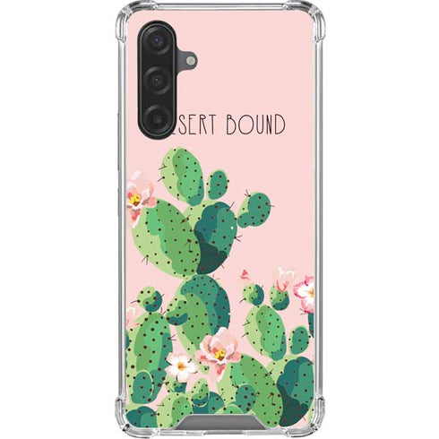 Desert Bound Galaxy A17 Clear Case