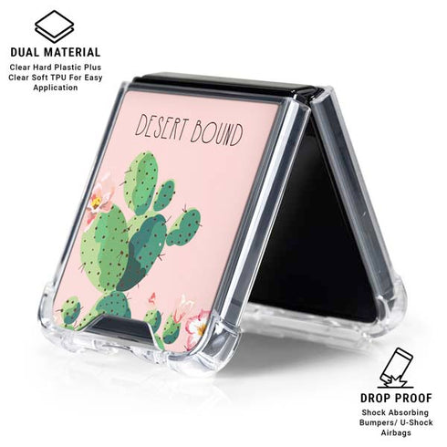 Desert Bound Galaxy Z Flip6 Clear Case