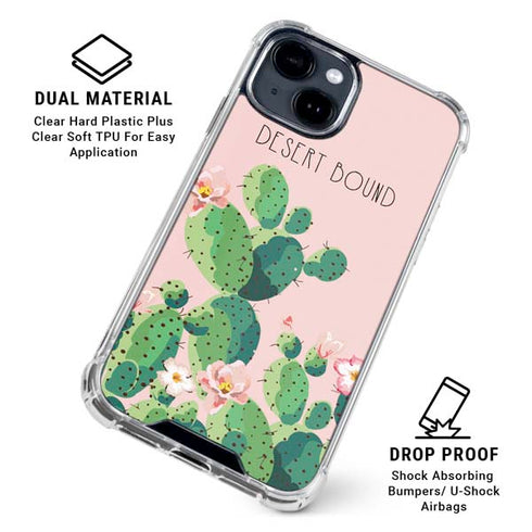Desert Bound iPhone 15 Clear Case