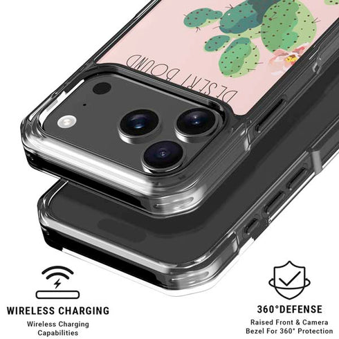 Desert Bound iPhone 18 Pro Clear Case