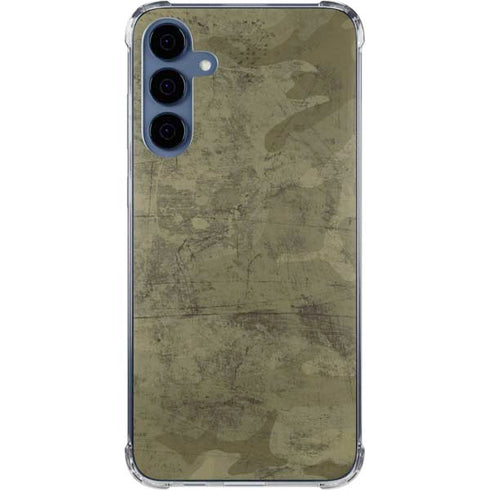 Desert Camo Galaxy A35 5G Clear Case