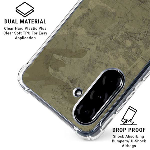 Desert Camo Galaxy A36 5G Clear Case