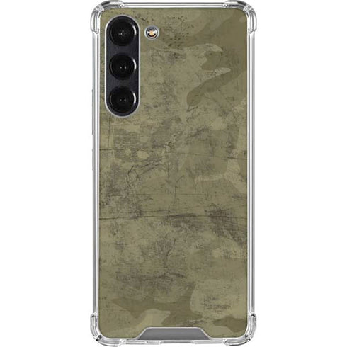 Desert Camo Galaxy S24 FE Clear Case