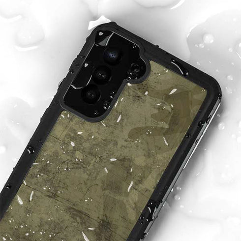 Desert Camo Galaxy S24 Plus Waterproof Case
