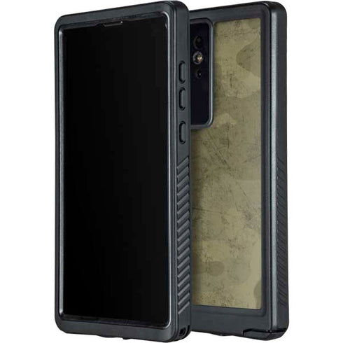 Desert Camo Galaxy S24 Ultra Waterproof Case