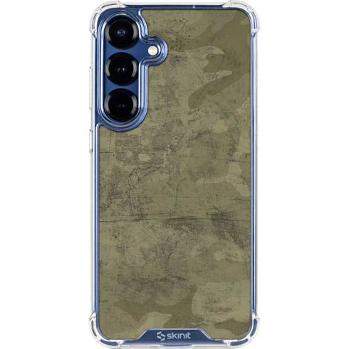 Desert Camo Galaxy S25 Clear Case