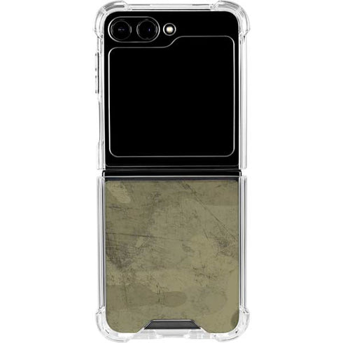 Desert Camo Galaxy Z Flip6 Clear Case
