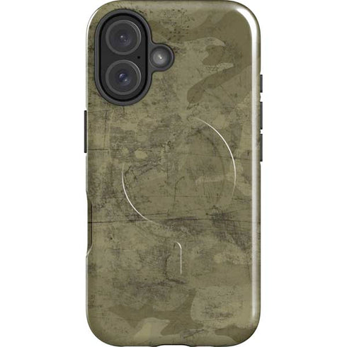Desert Camo iPhone 16 Magsafe Impact Case