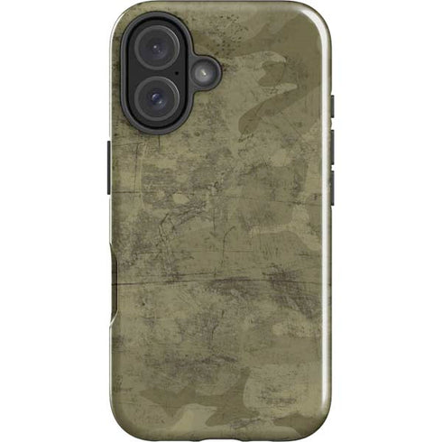 Desert Camo iPhone 16 Plus Impact Case