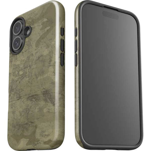 Desert Camo iPhone 16 Plus Impact Case