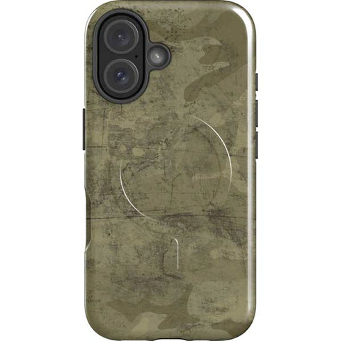 Desert Camo iPhone 16 Plus Magsafe Impact Case