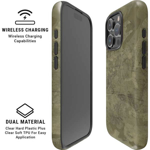 Desert Camo iPhone 16 Pro Magsafe Impact Case