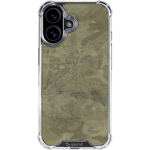 Desert Camo iPhone 17 Clear Case