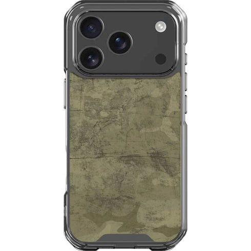 Desert Camo iPhone 18 Pro Clear Case