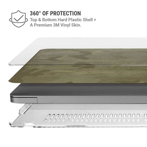 Desert Camo MacBook Pro 14in (2021-24) Case plus Skin