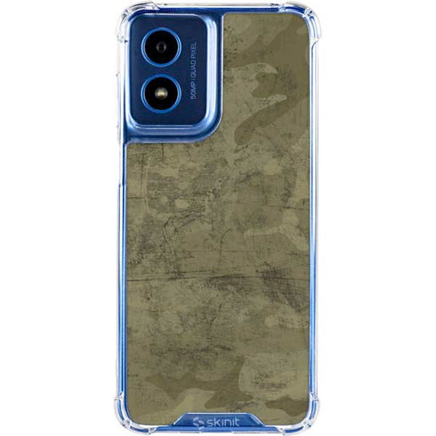 Desert Camo Moto G Play 4G (2024) Clear Case
