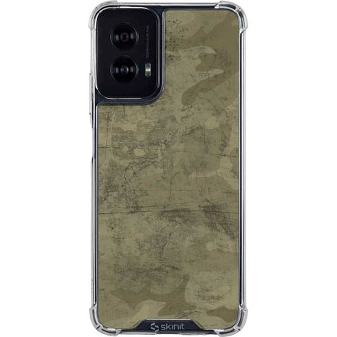 Desert Camo Moto G Power 5G (2024) Clear Case