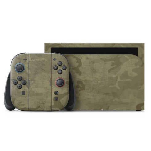 Desert Camo Nintendo Skins