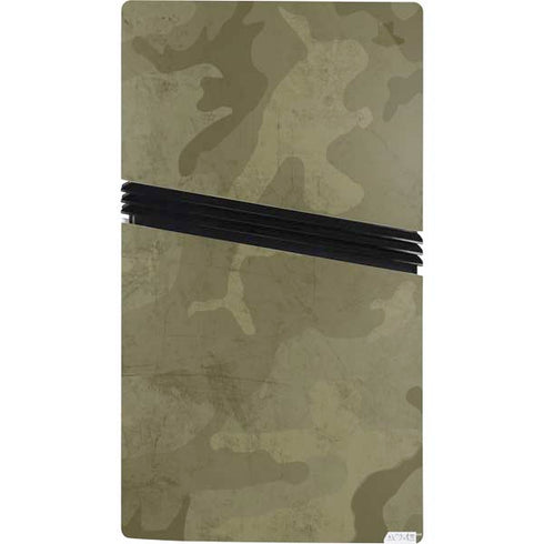 Desert Camo PS5 Pro Console Skin