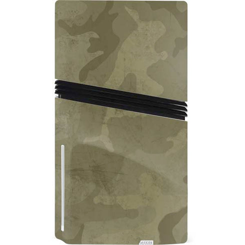 Desert Camo PS5 Pro Disk Console Skin