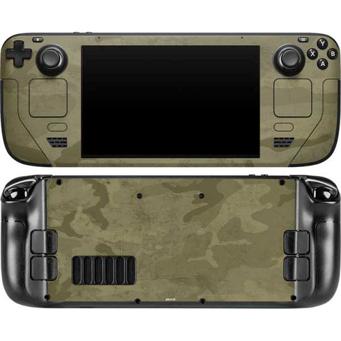 Desert Camo Steam Deck Handheld Gaming Computer OLED Skin