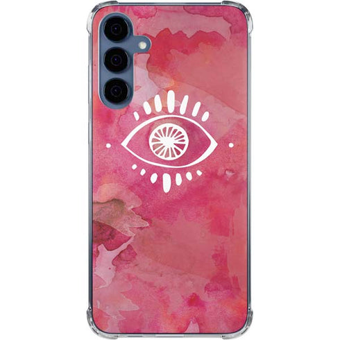 Desert Evil Eye Galaxy A35 5G Clear Case