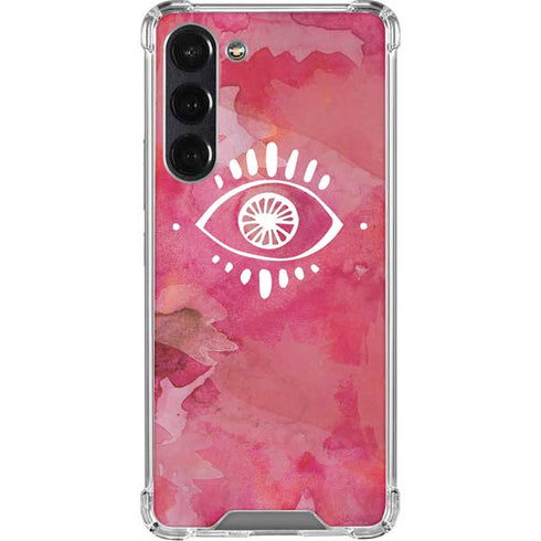 Desert Evil Eye Galaxy S24 FE Clear Case