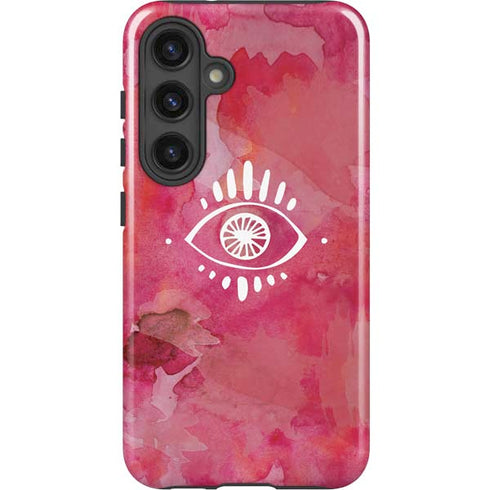 Desert Evil Eye Galaxy S25 Plus Impact Case