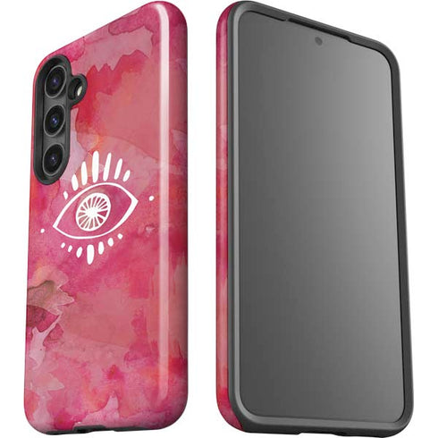 Desert Evil Eye Galaxy S25 Plus Impact Case