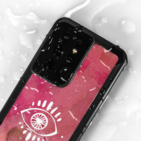 Desert Evil Eye Galaxy S24 Ultra Waterproof Case