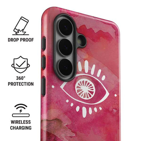Desert Evil Eye Galaxy S26 Plus Impact Case