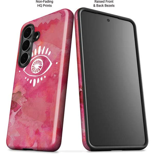 Desert Evil Eye Galaxy S26 Plus Impact Case