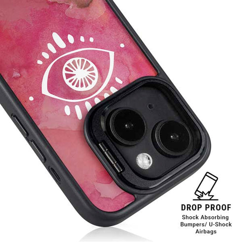 Desert Evil Eye iPhone 14 Plus Kickstand Case