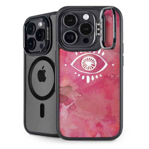 Desert Evil Eye iPhone 15 Pro Kickstand Case