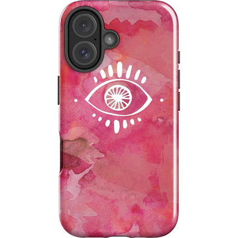 Desert Evil Eye iPhone 16 Impact Case