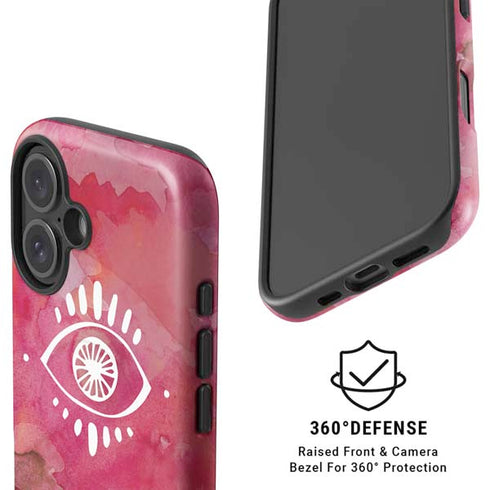 Desert Evil Eye iPhone 16 Magsafe Impact Case