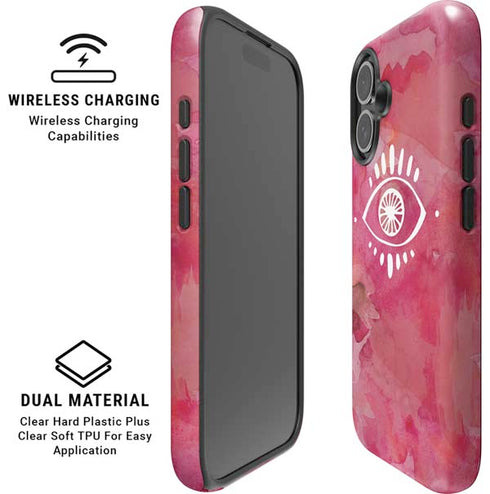 Desert Evil Eye iPhone 16 Magsafe Impact Case