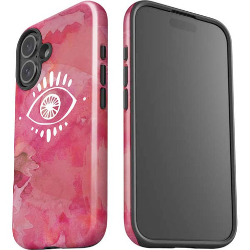 Desert Evil Eye iPhone 16 Plus Impact Case